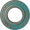 Ekena Millwork Andrea Ceiling Medallion (Canopies up to 4 1/8"), 8 1/8"OD x 4 1/8"ID x 1/2"P, Copper Green Patina CM08ADCGS - alternate 1